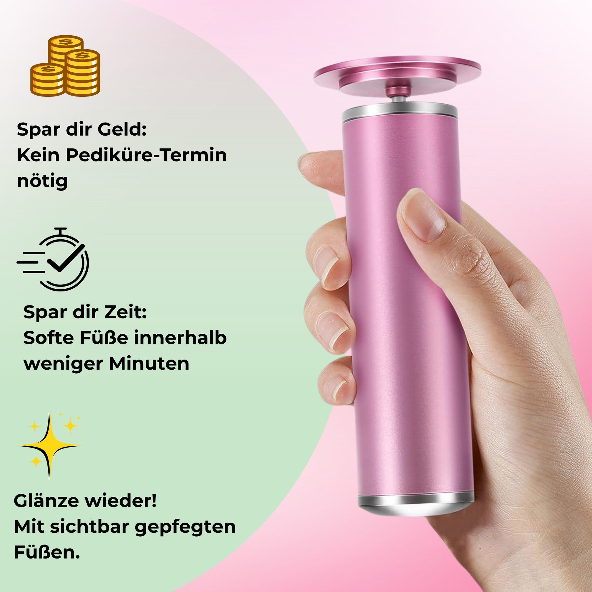 SkinFree™ elektrischer Hornhautentferner