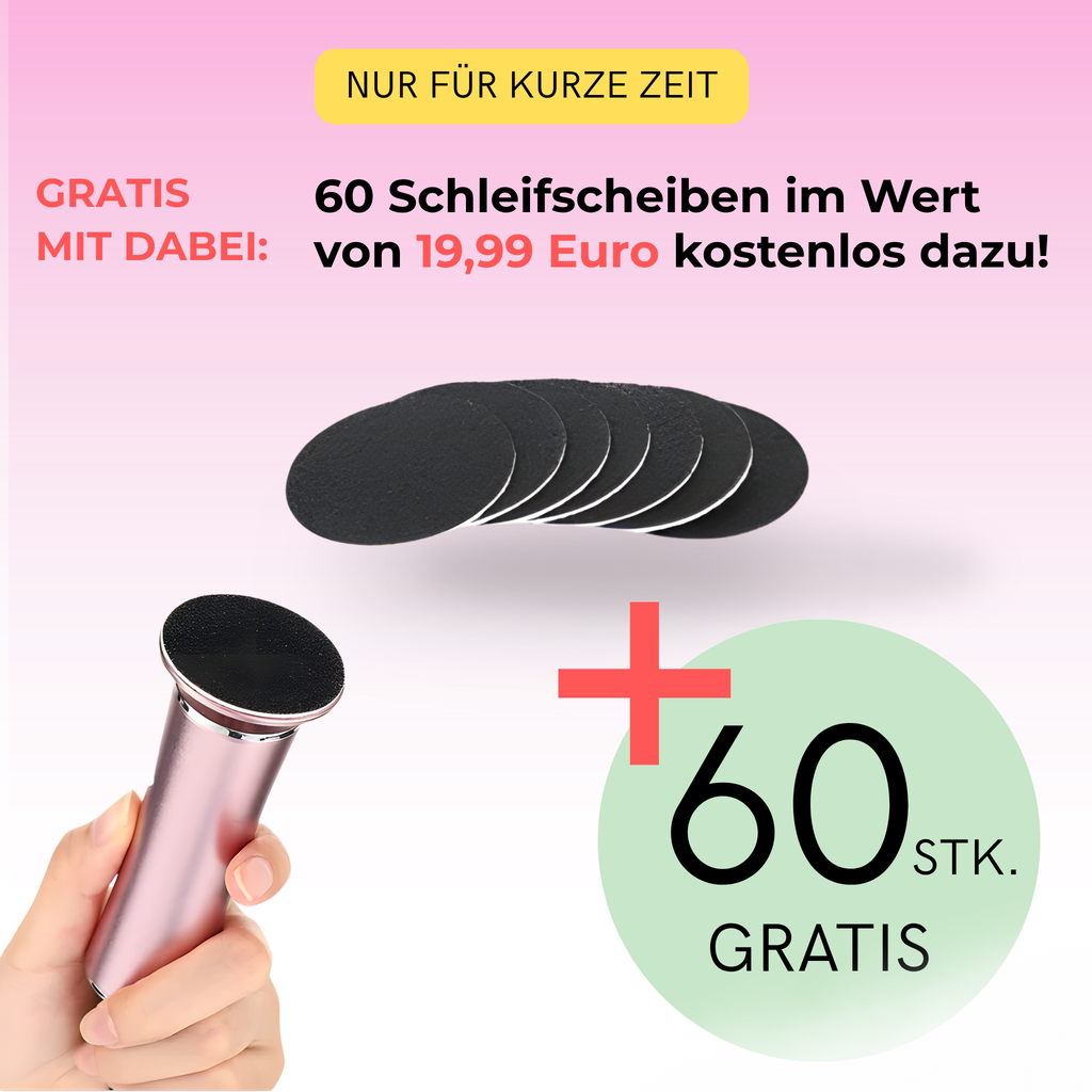 SkinFree™ elektrischer Hornhautentferner
